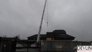 Antrim Area Hospital - Devlin Mechanical Site - Devlin Logo