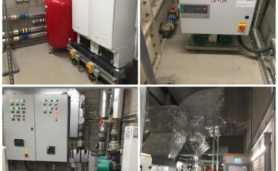 St Columbs College, Derry - Devlin Mechanical Complete Full Mechanical Services Installation